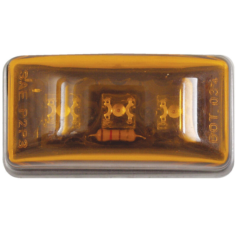 Optronics LED Stud-Mount LED Marker/Clearance Light, Amber image number 1